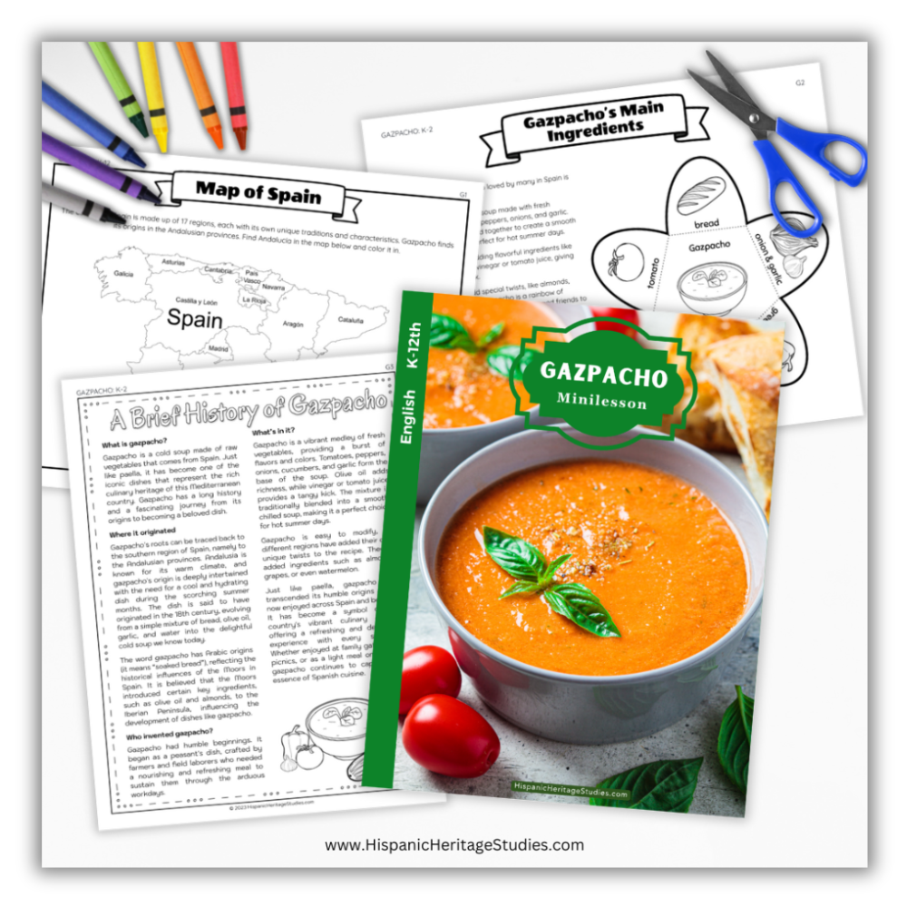 Brief History of Gazpacho Minilesson