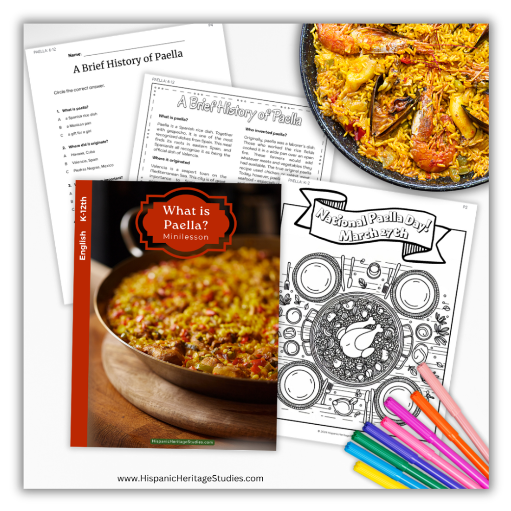 A History of Paella Minilesson